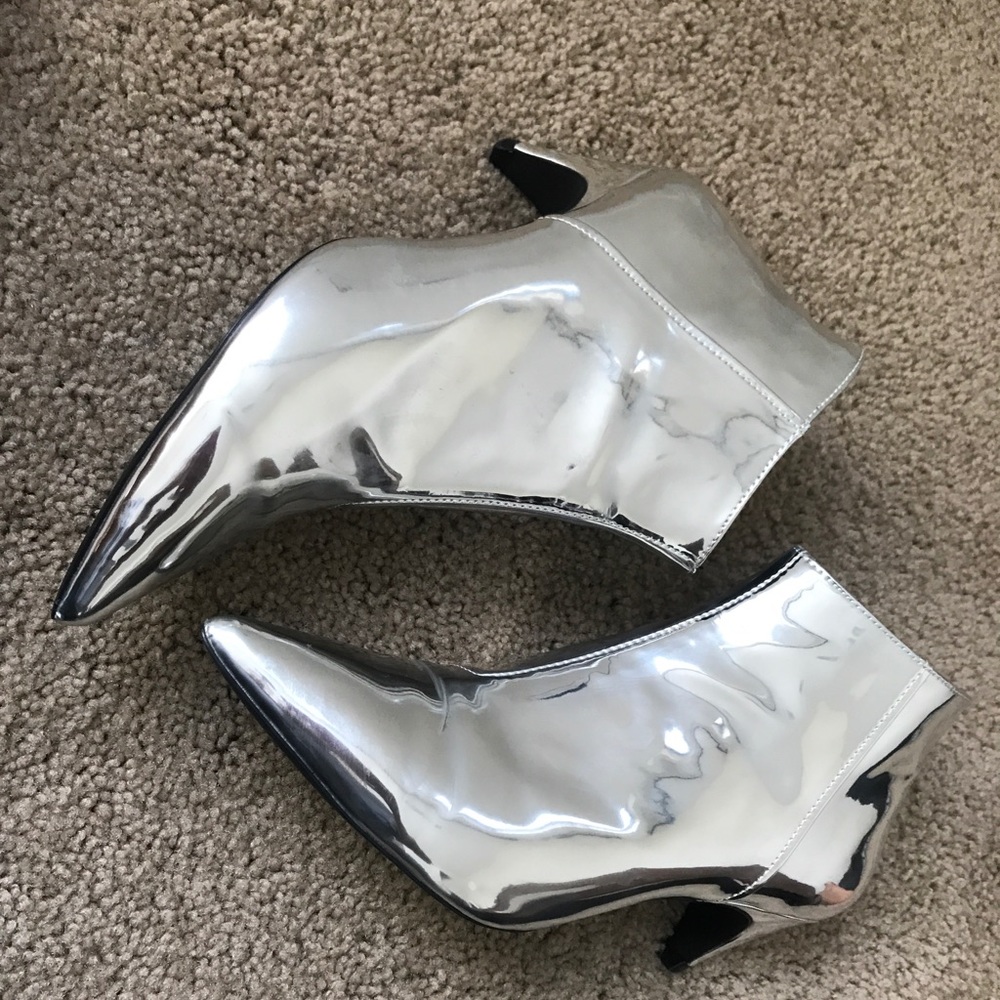 Metallic Zara Boots